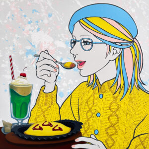 食べる女子 別府 喫茶ムムム 大森かずえ