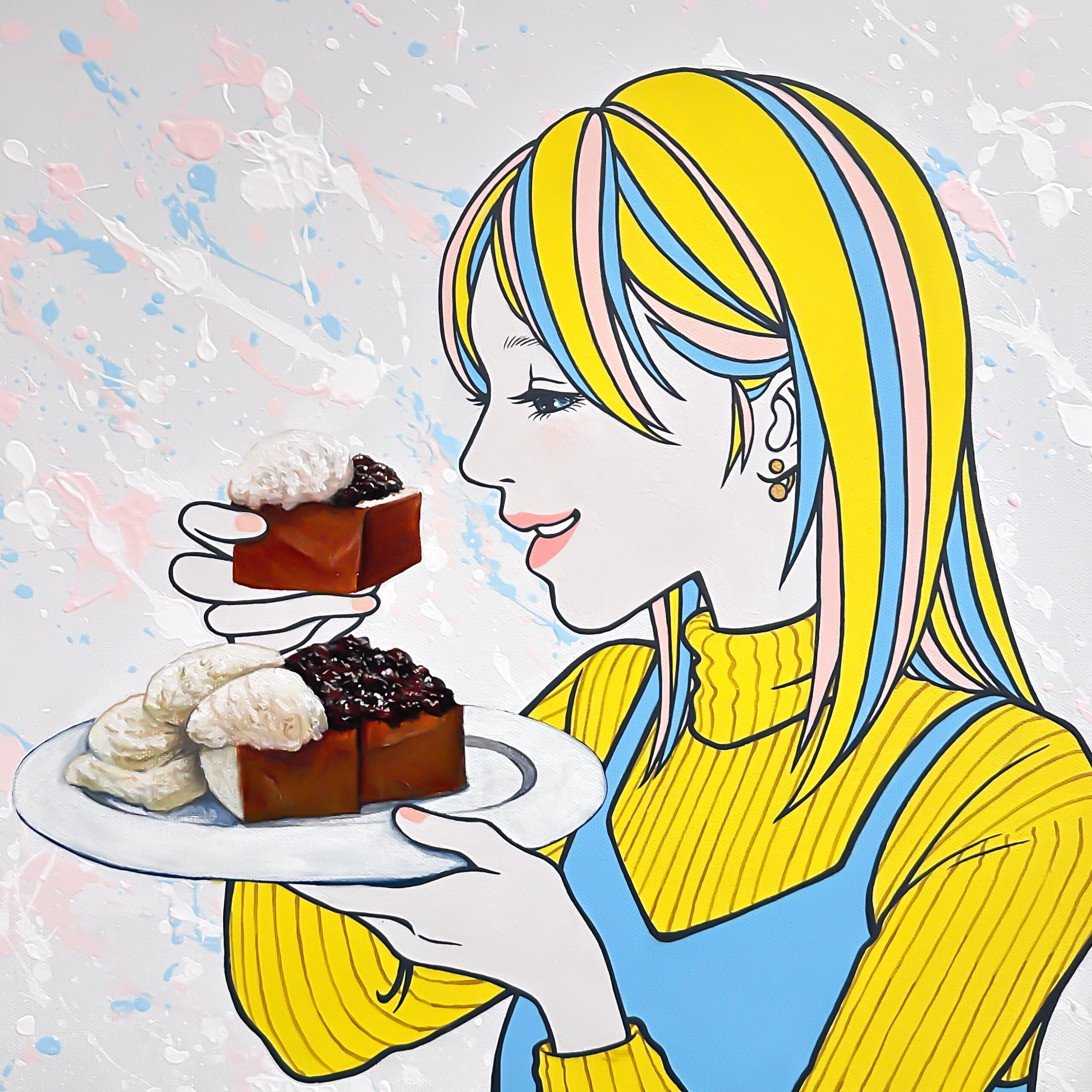 食べる女子　別府　喫茶なつめ　大森かずえ