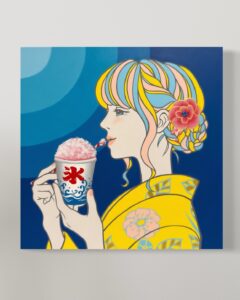 食べる女子シリーズ　日本の夏、思い出の味